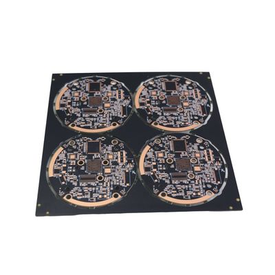 2oz HDI PCB with 0.07mm Laser Drill, 0.04mm Line Width, and 0.3mm BGA Pitch for High Density Interconnect Applications