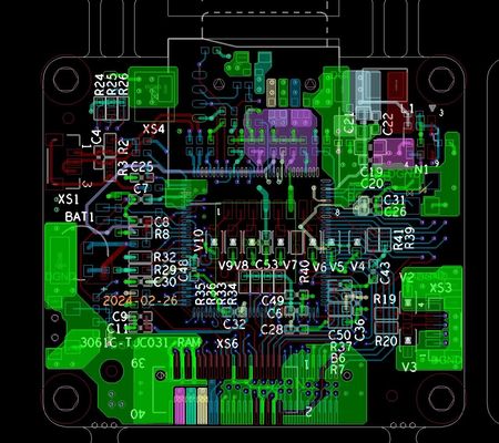 Multilayer Printed Circuit Board With 0.03mm Min. Core And 0.15mm Back Drill
