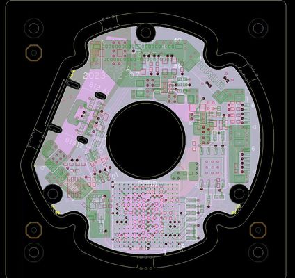 Multilayer PCB Board with 0.15mm Back Drill for Manufacturing